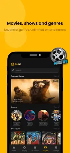 sony-android-tv-55-inch Movies and shows